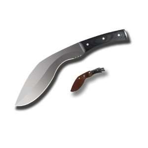 New Hunting 15 Kukri Stainless Steel Machete Knife with Sheath 
