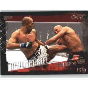  2010 Topps UFC Trading Card # 197 Randy Couture vs Brandon Vera 