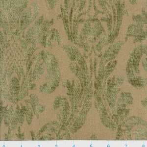  54 Wide Washed Chenille Fleur Sage Green Fabric By The 