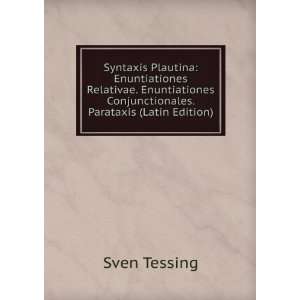   . Parataxis (Latin Edition) Sven Tessing  Books