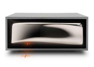 The stylish organic design by Phillipe Starck features a glowing LED 