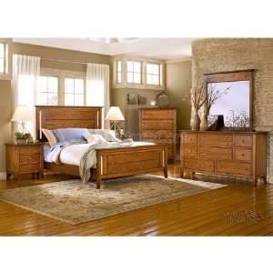  American Woodcrafters Simple Life Panel Bedroom Set (Queen 