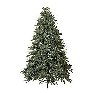   Blue PE Pre Lit Clear & Frosted Artificial Tree