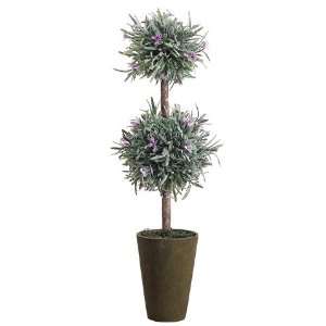   Double Ball Artificial Topiary w/Pot (case of 2)