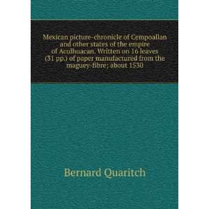  Mexican picture chronicle of Cempoallan and other states 