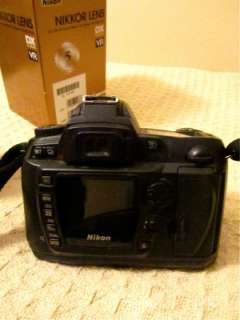 Nikon D70 6.1 MP Digital SLR Camera   Black (Kit w/ 18 70mm Lens, 50mm 