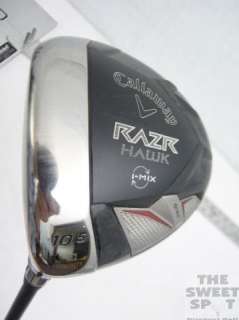 LH Callaway Golf RAZR Hawk Draw i Mix 10.5° Driver Regular Left Hand 