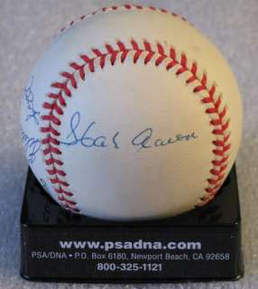 500 Home Run Club Signed Baseball PSA DNA Aaron Mays  