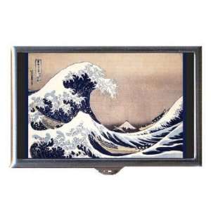  THE GREAT WAVE JAPANESE WOODBLOCK Coin, Mint or Pill Box 