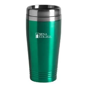Siena College   16 ounce Travel Mug Tumbler   Green