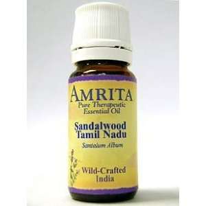  Amrita Aromatherapy   Sandalwood Essen Oil 1/3oz (10 