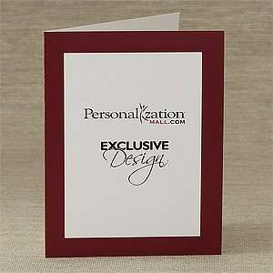  Personalized Company Logo Business Note Cards   Vertical 