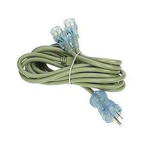  HOSPITAL GRADE PWR CRD Y SPLTR, 10AMP, 18AWG, 10FT 