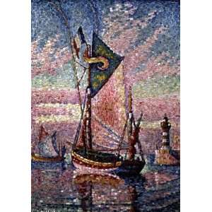   Paul Signac   32 x 46 inches   The Port at Concarneau