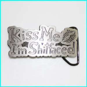  New Fashion Kiss Shitfaced Belt Buckle T 081 Everything 