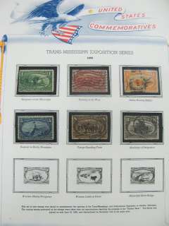 US Stamp Collection White Ace Albums Catalogue $30,000  