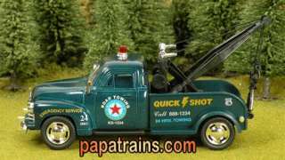 Die Cast 1953 Chevy 3100 Wrecker Tow Large O Scale 143 by Kinsmart 53 