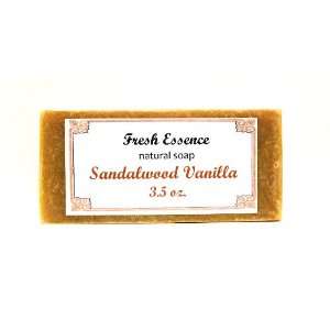  Fresh Essence Natural Soap   Sandalwood Vanilla Beauty