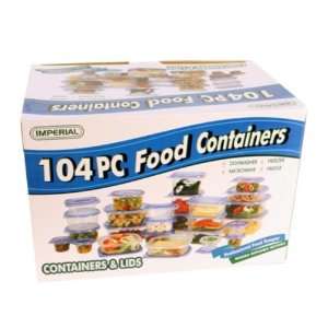  104pc Food Container 6pk