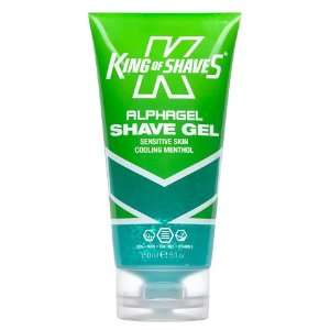  King of Shaves Alphagel Cooling Menthol Shaving Gel 5 Oz 