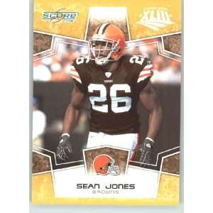 Donruss / Score Limited Edition Super Bowl XLIII Gold Border # 76 Sean 