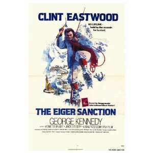  The Eiger Sanction (1975) 27 x 40 Movie Poster Style A 