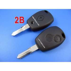  50 renault remote key shell 2 button