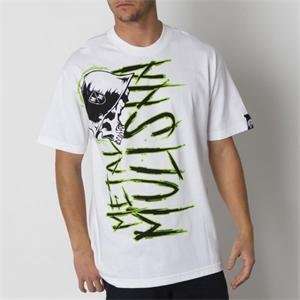 Metal Mulisha Evets T Shirt   2X Large/White