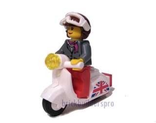   Scooter British, Lego,City Minifig minifigure 10185 series  