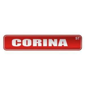   CORINA ST  STREET SIGN NAME