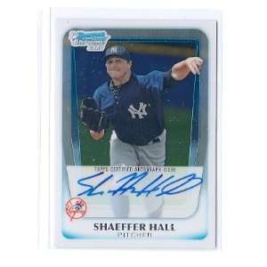   Autograph #169 Shaeffer Hall New York Yankees