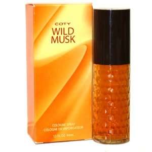  WILD MUSK Perfume. COLOGNE SPRAY 1.5 oz By Coty   Womens 