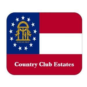  US State Flag   Country Club Estates, Georgia (GA) Mouse 