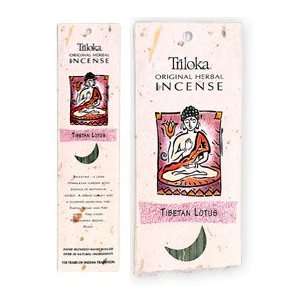  Triloka Tibetan Lotus All Natural Herbal Incense