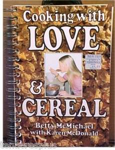 COOKING WITH CEREAL Cookbook Recipes THINK Homesteading 9780915684809 