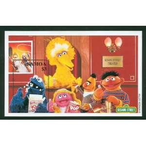  Sesame Street Big Bird, Cookie Monster, Ernie, Bert Stamp 