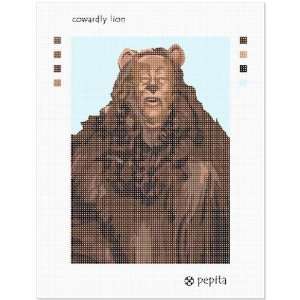  Cowardly Lion Needlepoint Canvas Arts, Crafts & Sewing