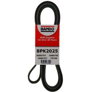  Bando 8PK2025 OEM Quality Serpentine Belt Automotive