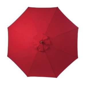  Living Accents 9ft Olefin Market Umbrella with Wood Pole 