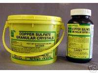 Copper Sulfate Granular Crystals Pentahydr 99%, 1# Jar  