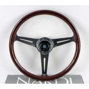 Nardi Steering Wheel   Classic   360mm (14.17 inches)   Mahogany Wood 