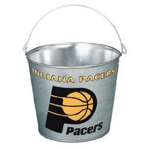   Pacers Galvanized Pail 5 Quart   NBA Ice Buckets