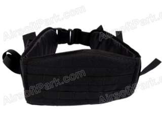 Molle Phantom Cordura Padded Belt Waist Protection Black  