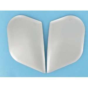 Icon Side Plate Kit for Airframe Helmet , Color Silver 