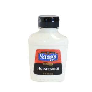 Saags Creamy Horseradish 9 Oz. Squeeze Bottle  Grocery 