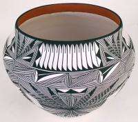 Acoma Pueblo Pottery, 8 3/8H x 11W, by Corrine Chino  