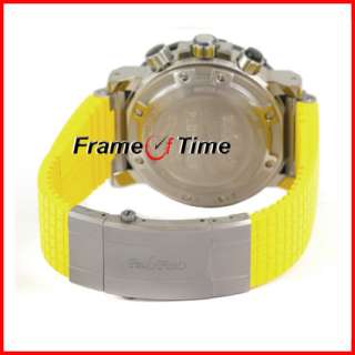 Paul Picot C Type 48MM Yellow COSC Chronograph Watch  