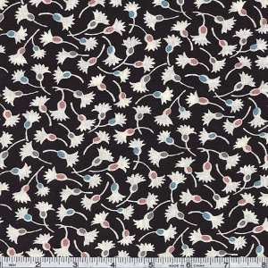  45 Wide Come Quilt With Me Laura Black Fabric By The 