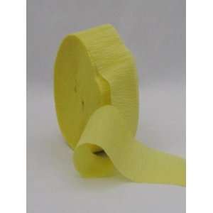  Crepe Paper Streamers 81 Long Primrose Yellow Health 