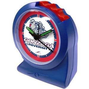  Gonzaga Bulldogs Navy Blue Gripper Alarm Clock Sports 